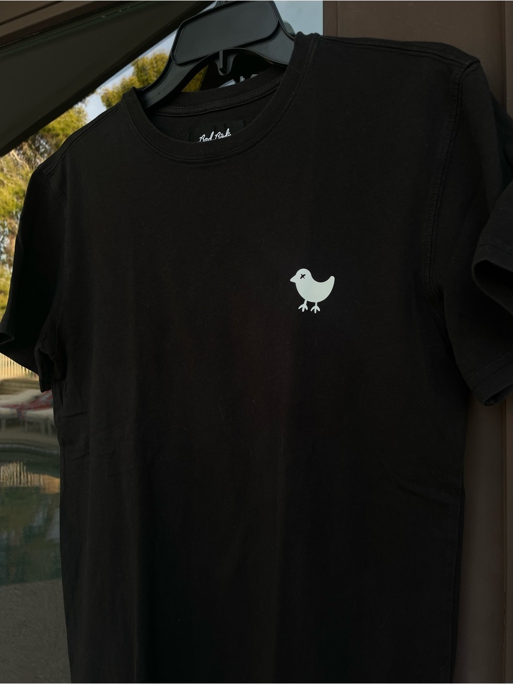 Bad Birdie "Bad" Black Graphic Tee S
